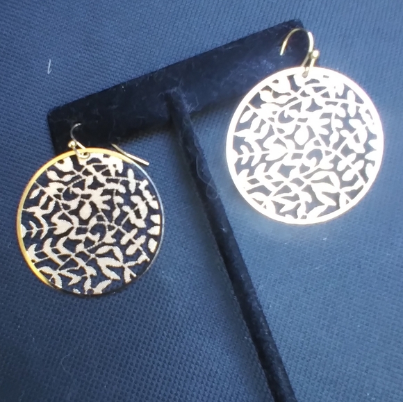 Boho Silvertonetone Fall Leaves Earrings Splendid 🍁 🍁 - Picture 3 of 10